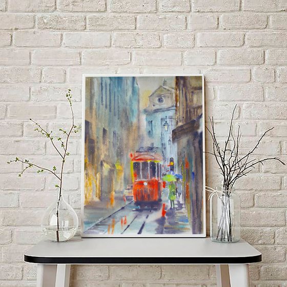 Lisbon tram