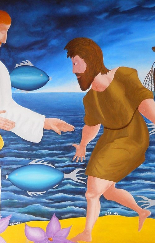Gospel of John 21.1. by Vamosi Peter
