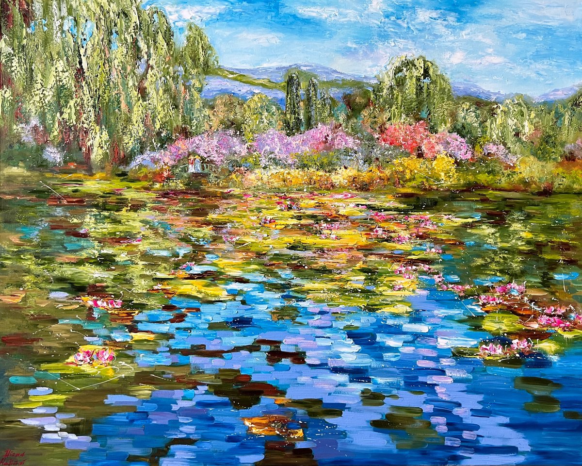 Les �tangs de Claude Monet by Diana Malivani