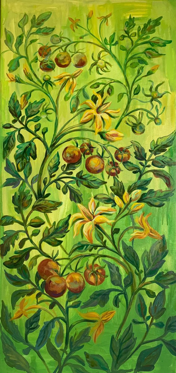 Impressionistic Giclee Print , Gardener