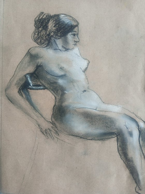 NUDE Suzy sketch 03-24/2