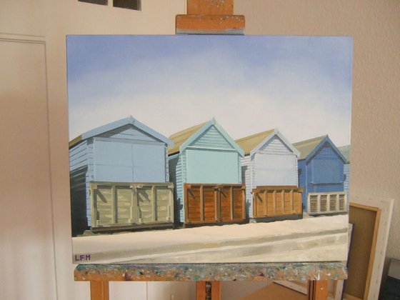 Beach Huts on the Promenade