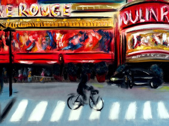 Moulin Rouge, Evening Paris