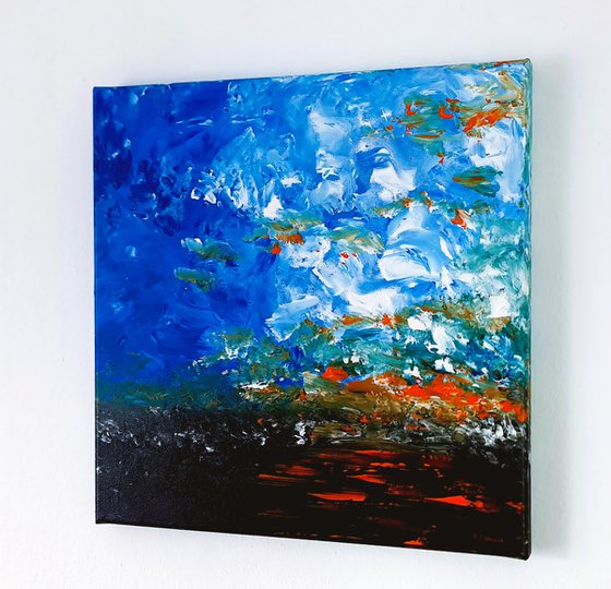 Landscape with a lake 1