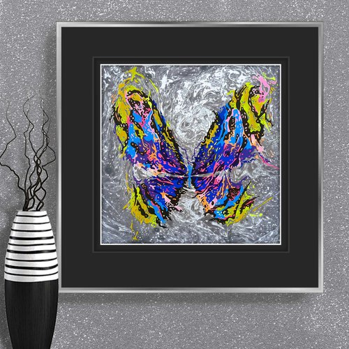 Butterfly «Space» by Mariia Raskin