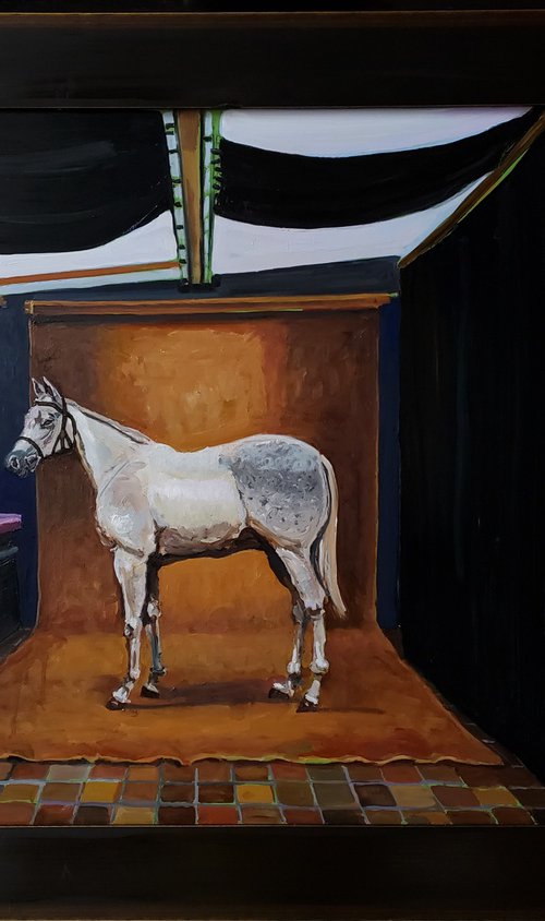 Ol'Paint in a Fish Tank by Shelton Walsmith