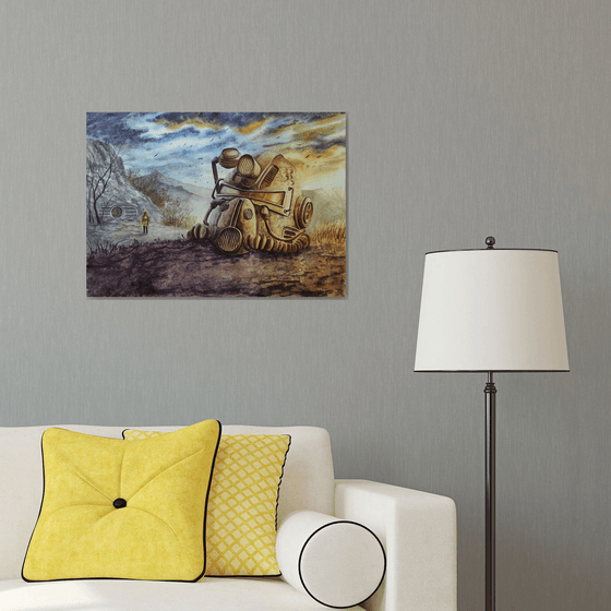 Fallout. Knight helmet