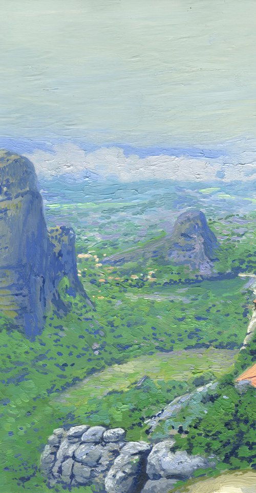 Meteors. Rusanu Monastery by Simon Kozhin