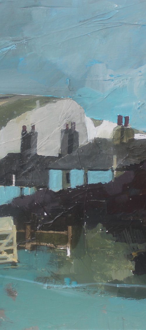Coastguard Cottages, Cuckmere Haven, East Sussex by Julian Sutherland-Beatson