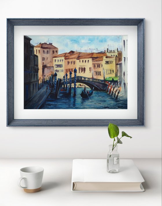 Venice. Original artwork