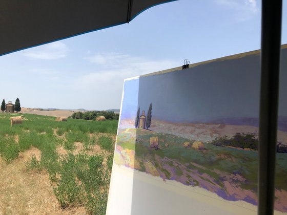 Toscana, Plein Air