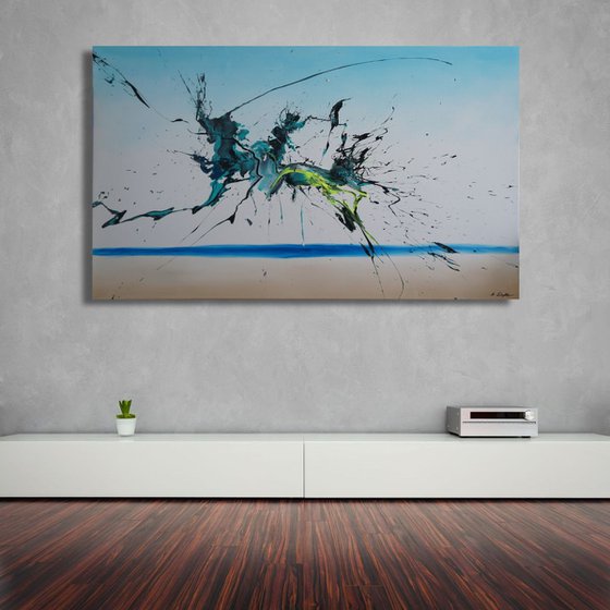 Artist's Beach III (Spirits Of Skies 135084) (150 x 90 cm) XXXL (60 x 36 inches)