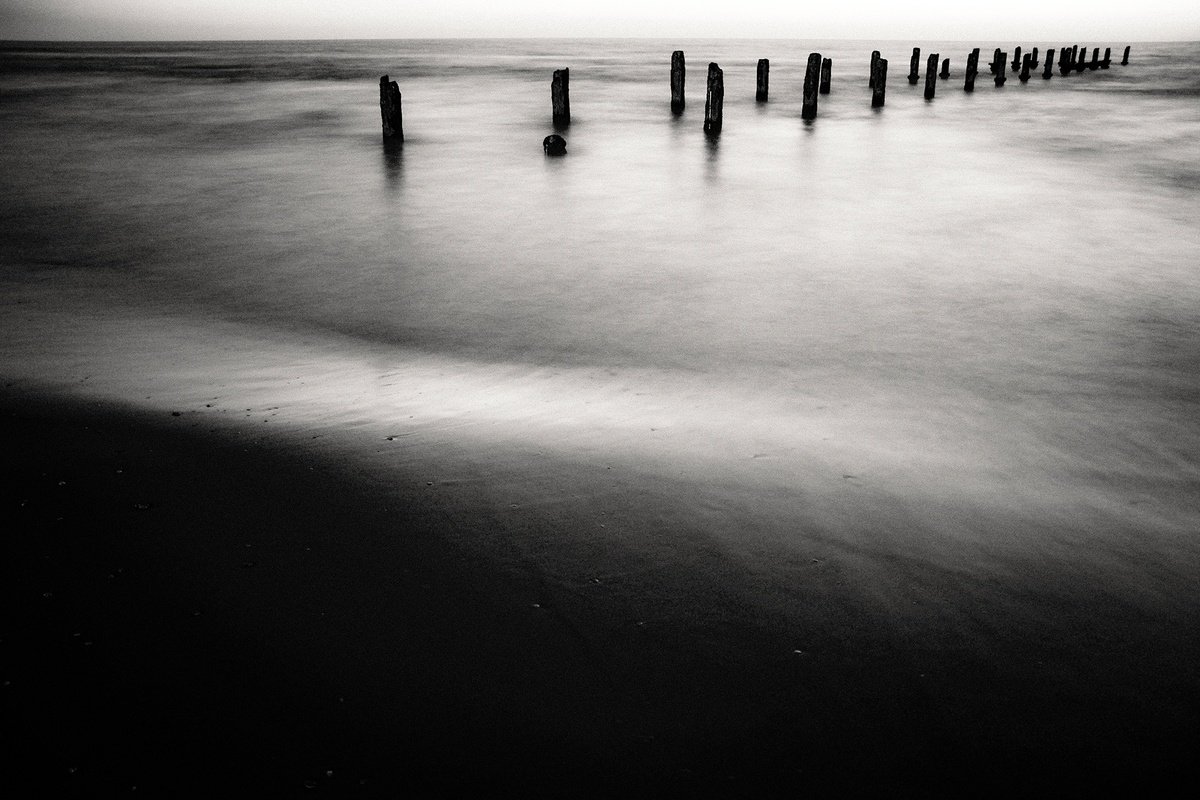 Landscape Photograph By Tal Paz-Fridman, 22 X 16", Beit Yanai Beach I, Original Artwork
