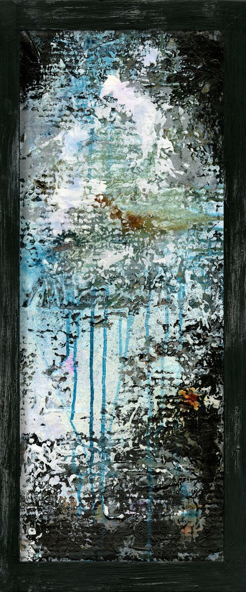 A Divine Encounter 6 - Framed Abstract Painting by Kathy Morton Stanion by Kathy Morton Stanion