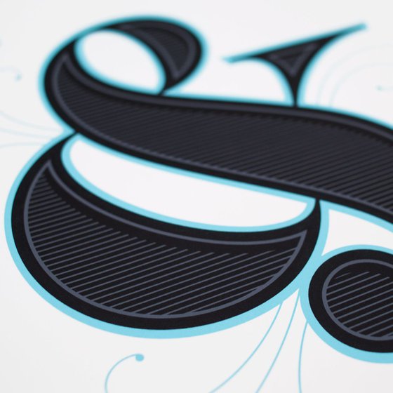 Ampersand A3 Limited Edition Screen Print