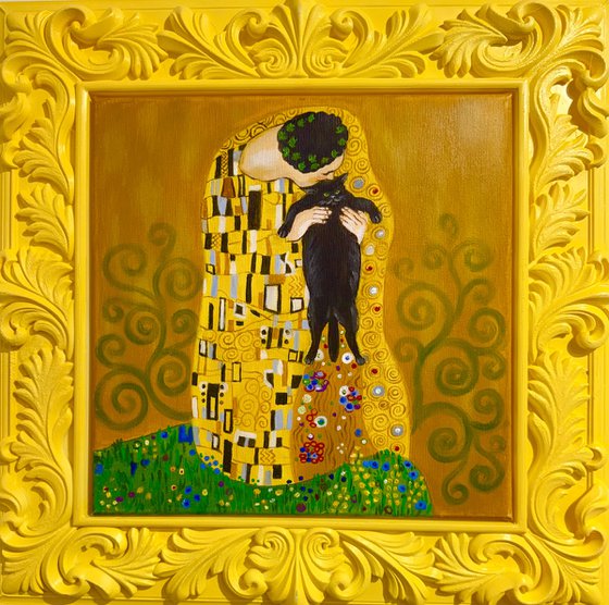 Cat Visiting Klimt