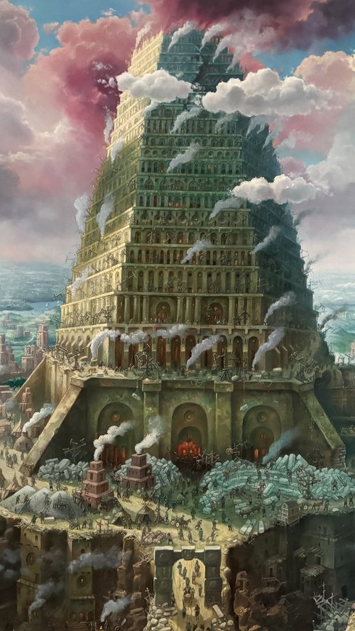 Tower of Babel. by Alexander Mikhalchyk