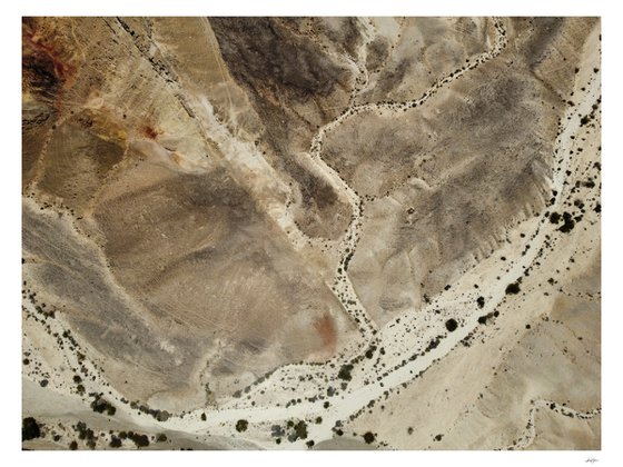 Aerial View of Desert