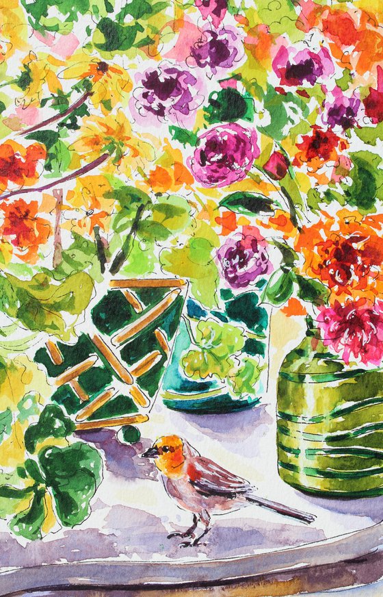 Verdigris And Verdins