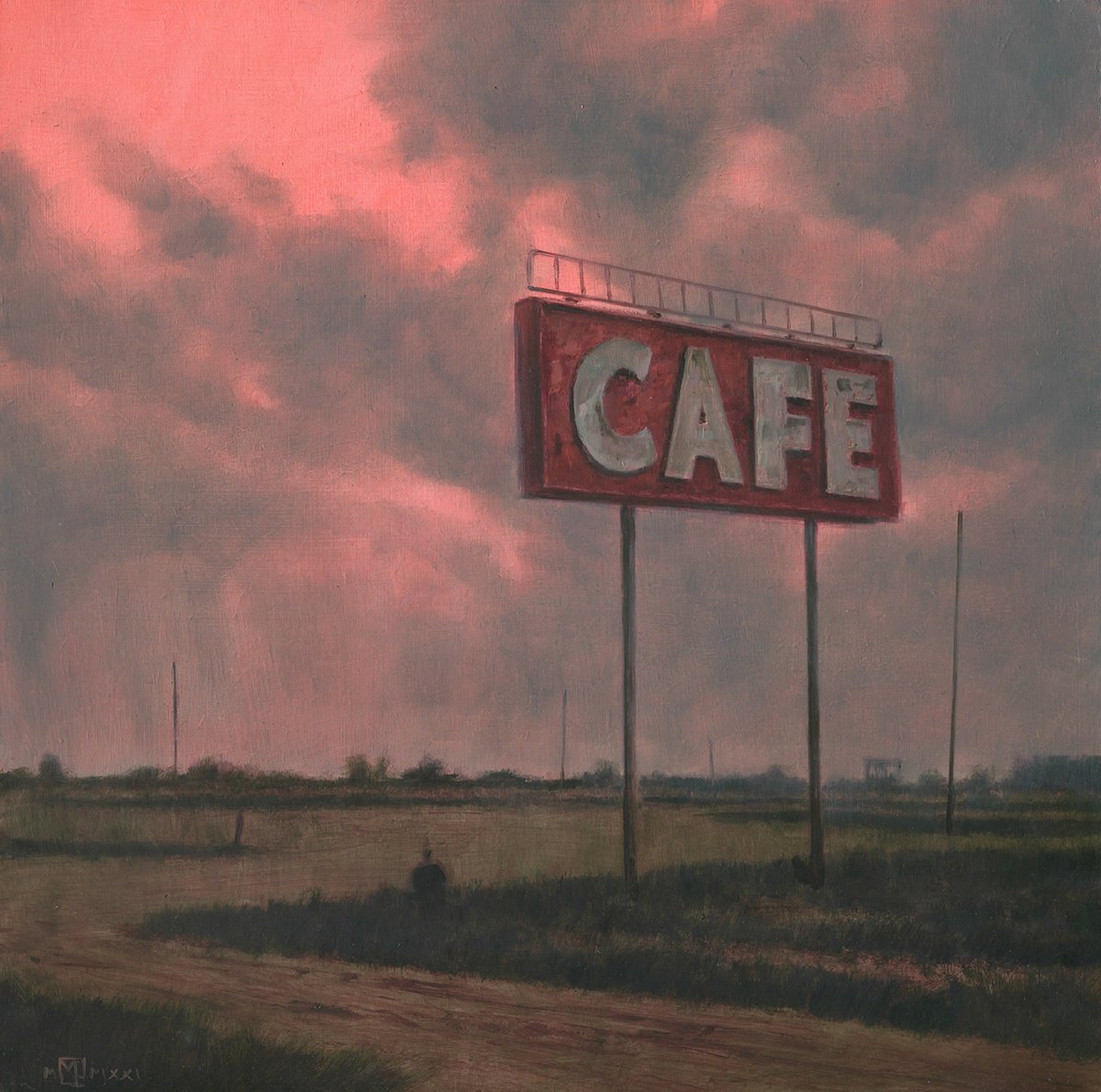 Cafe Red by Mark Harrison