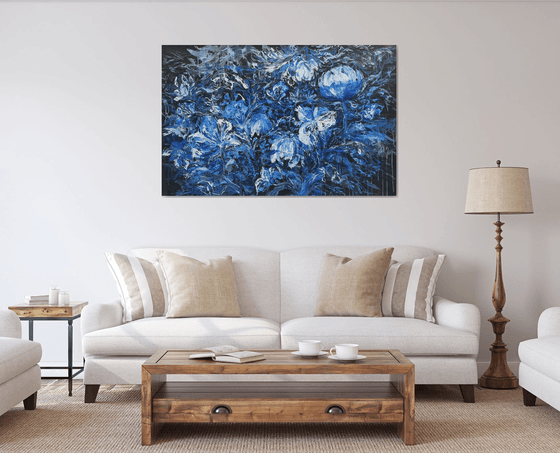 Heritage Echoes: Garden in Blue