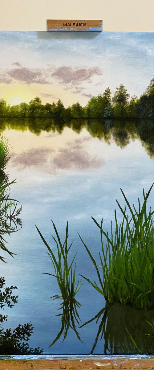 Summer Evening, 40 x 60 cm by Marina Zotova