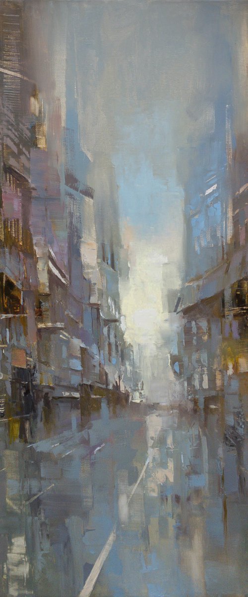 The rhythm of cityscape by Aleksandr Jerochin