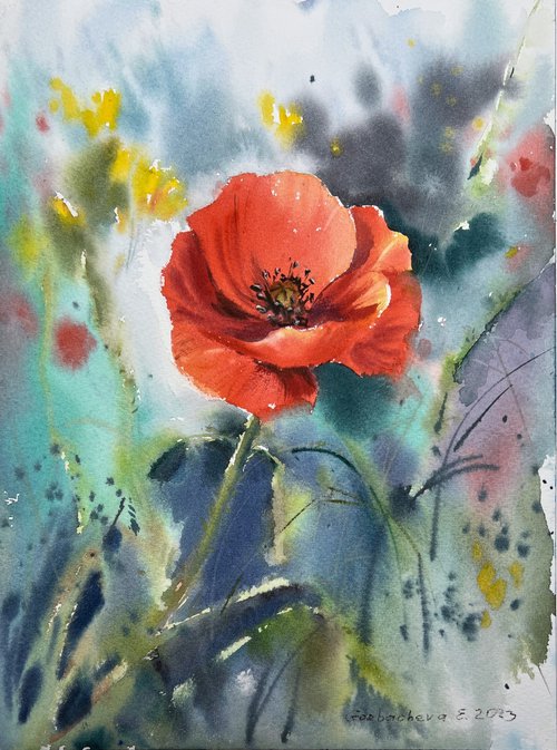 Poppy by Eugenia Gorbacheva