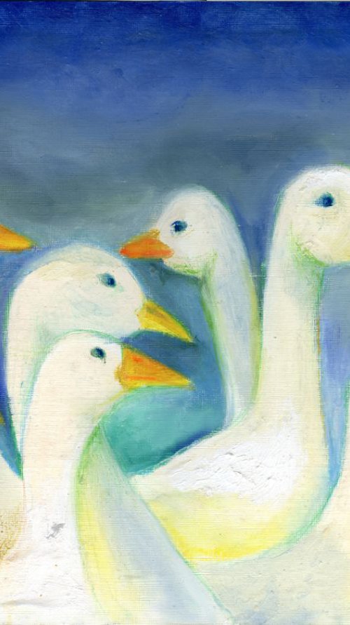 Gaggle by Nancy M Chara