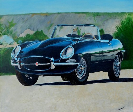 Jaguar E Type S1 dhc