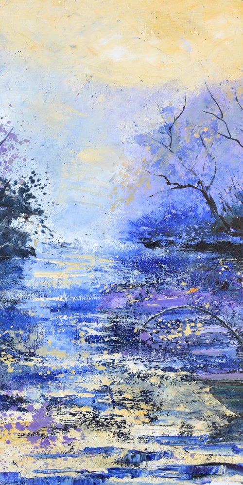 Fishing in a pond   - 6523 by Pol Henry Ledent