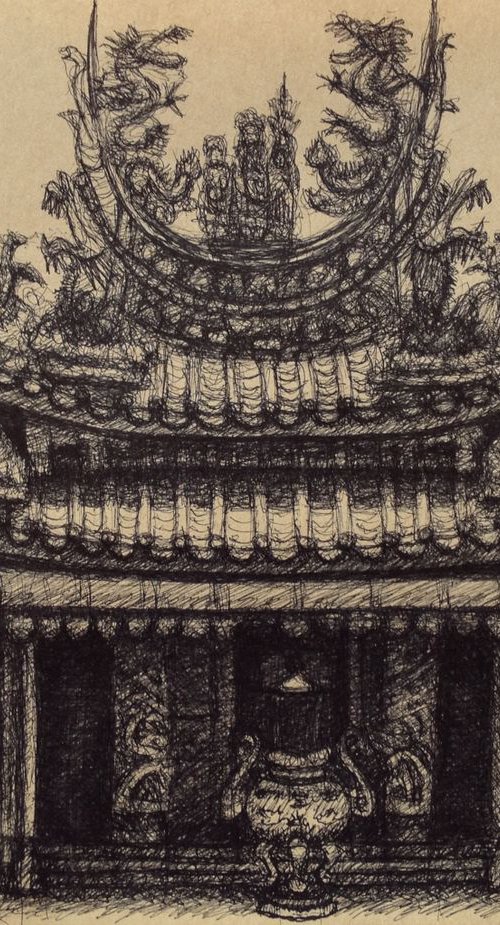 Temple, San Chong by David Lloyd