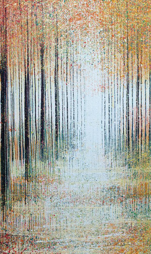 Bright Light Through Autumn Trees by Marc Todd