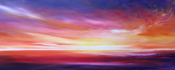 Morning Light - seascape, emotional, panoramic