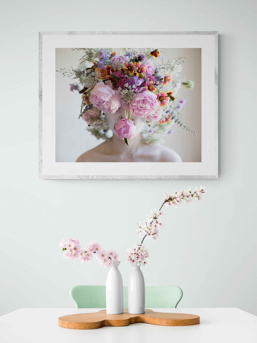 Photorealistic Abstract Photograph By Ziesook You, 31 X 24", Scent Of Texas 05282020, Original Artwork