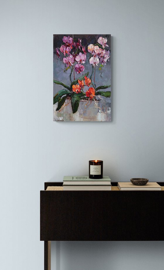 Orchids in Bloom
