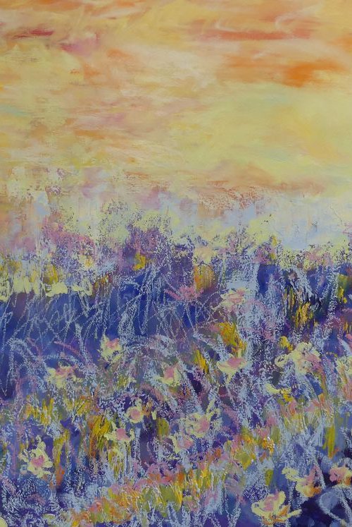 LIlac Meadow by Lesley Blackburn