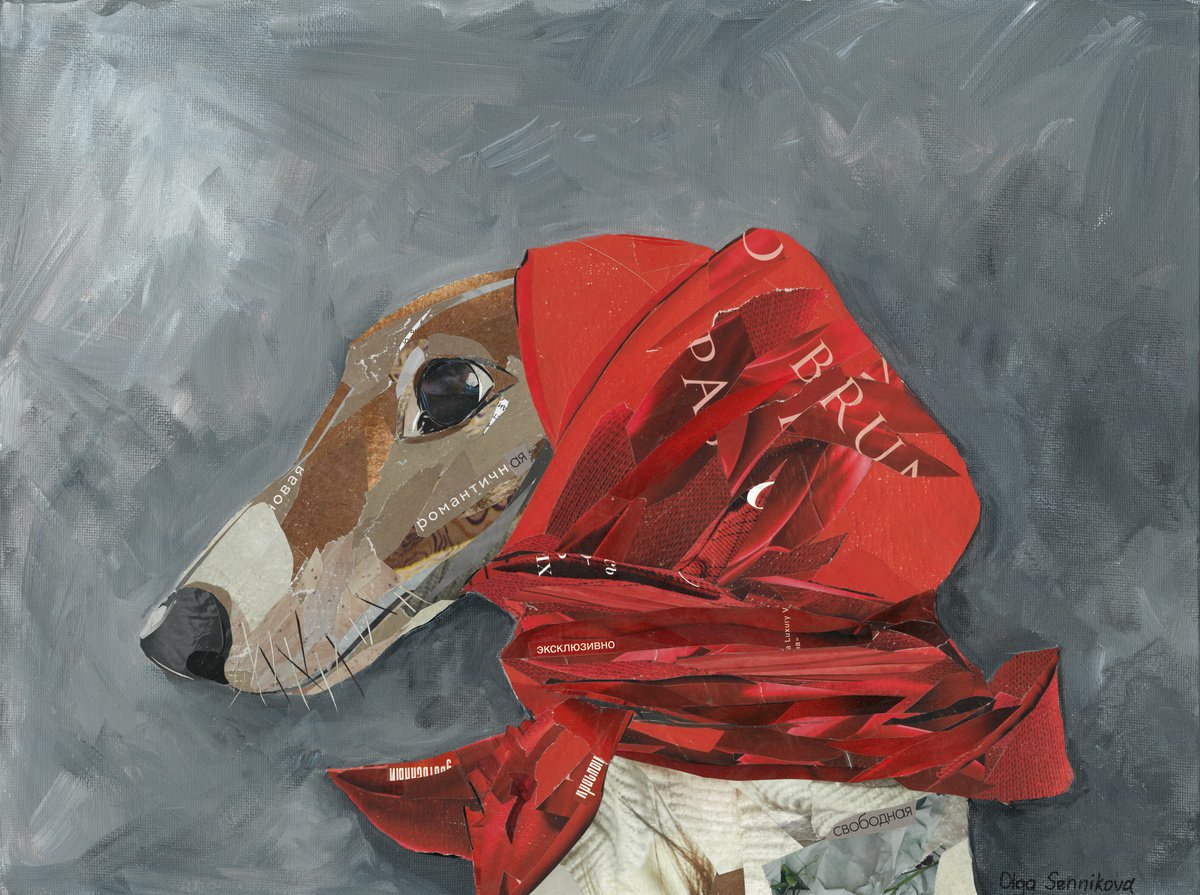 Greyhound by Olga Sennikova