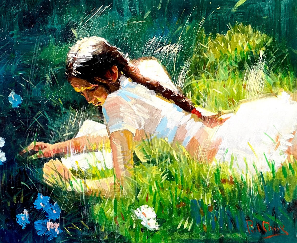  Afternoon Glow By Paul Cheng, 24 X 20, Artwork For Sale On Artfinder