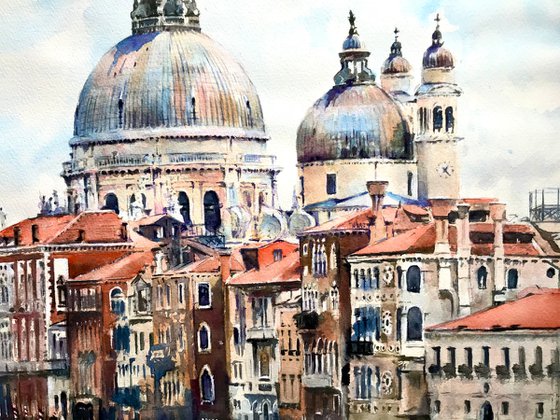 Grand Canal Venice 30 x 22 inch