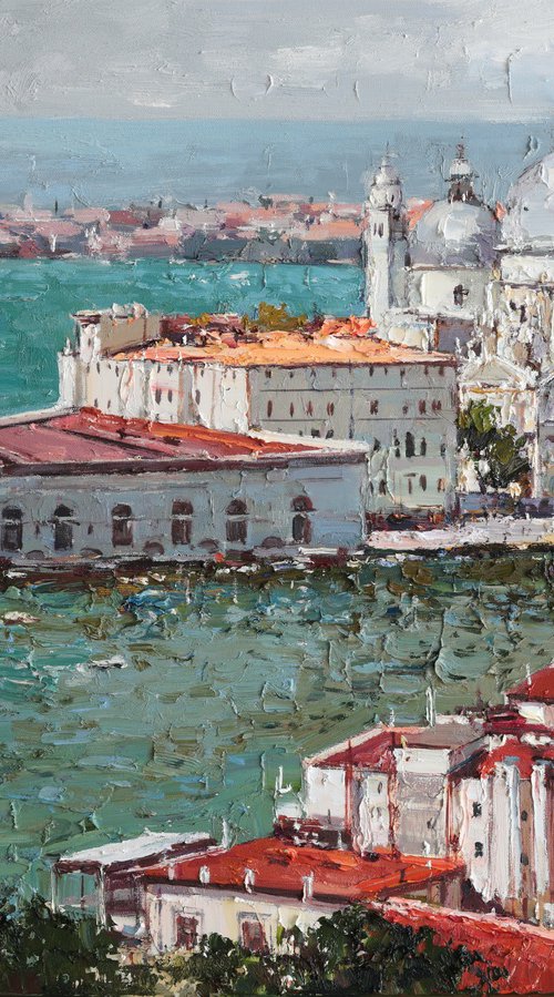 Santa Maria della Salute in Venice by Anastasiia Valiulina