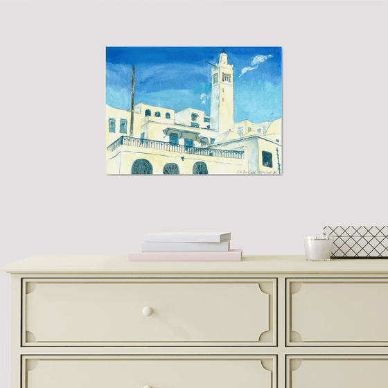 Sidi Bou Saïd. The Mosque