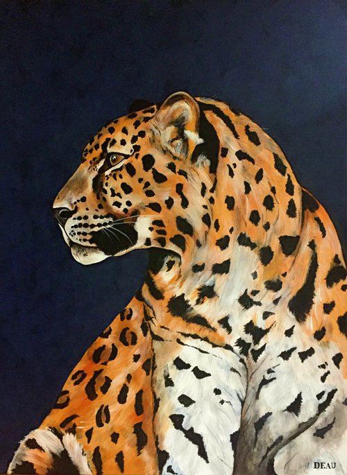 Amur Leopard by Dominique Laurine