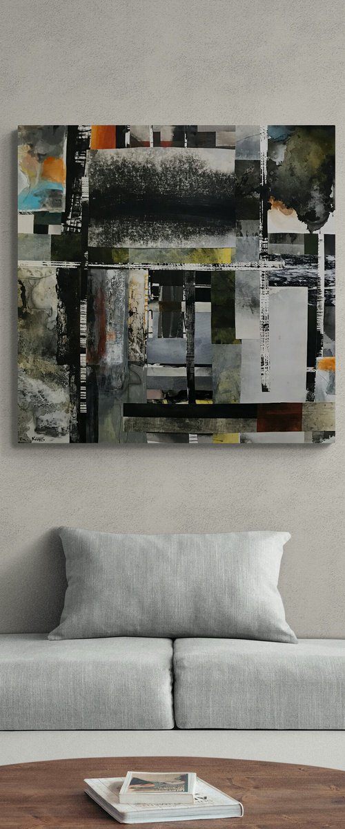 Resplendent Disjointed Reality Collage by Kris Haas