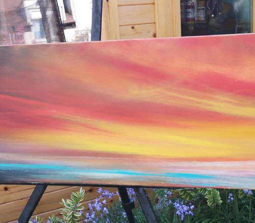 Respect -  Seascape by Mel Graham