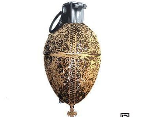 Golden Egg Grenade by DS