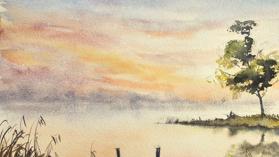 Summer Morning on the Lake