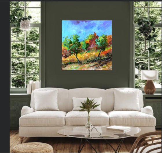 Orchard  in autumn - 7723