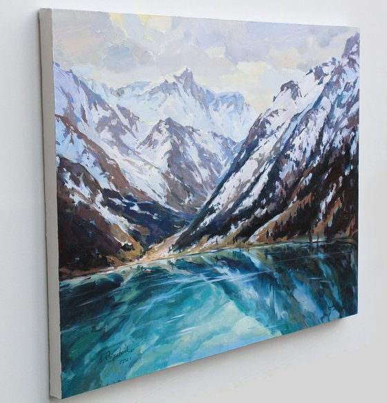 In silence of mountains