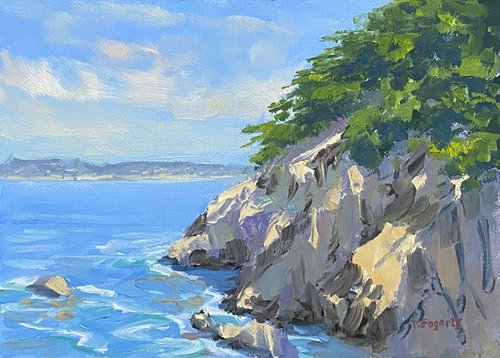 Cypress Cove View, Point Lobos by Tatyana Fogarty